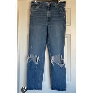 Abercrombie‎ and Fitch Jeans 90S Straight Ultra High Rise 30/10